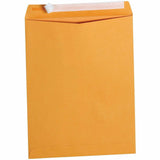 Business Source Kraft Peel-and-Stick Catalog Envelopes, Catalog, 10" Width x 13" Length, Peel & Stick, Brown, Kraft Paper, 100/Box (BSN40099) Box of 100
