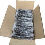 Genuine Joe Individually Wrapped Disposable Polystyrene Spoon, Black, 1000/Carton (GJO30429) Case of 100