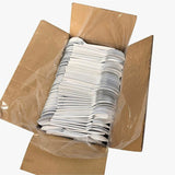 Genuine Joe Heavy-Weight Polypropylene Spoon, White, 1000/Carton (GJO30417) Case of 100