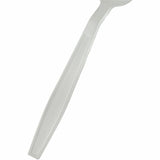 Genuine Joe Heavy-Weight Polypropylene Spoon, White, 1000/Carton (GJO30417) Case of 100