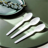 Genuine Joe Individually Wrapped Disposable Polystyrene Spoon, White, 1000/Carton (GJO30437) Case of 100