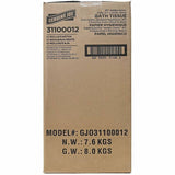 Genuine Joe Jumbo 2-Ply Bathroom Tissue, 2 Ply, 37.20" Width x 1000 ft Length, White, 12 Rolls/Carton (GJO31100012) Case of 12