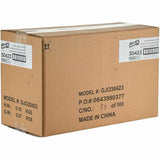 Genuine Joe Disposable Polystyrene Fork, Black, 1000/Carton (GJO30423) Case of 100