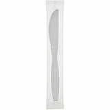 Genuine Joe Individually Warapped Heavy-Weight Polypropylene Knife, White, 1000/Carton (GJO30420) Case of 100