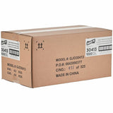 Genuine Joe Individually Warapped Heavy-Weight Polypropylene Spoon, Black, 1000/Carton (GJO30413) Case of 100