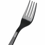 Genuine Joe Heavy-Weight Polypropylene Fork, Black, 1000/Carton (GJO30407) Case of 100