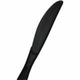 Genuine Joe Heavy-Weight Polypropylene Knife, Black, 1000/Carton (GJO30408) Case of 100