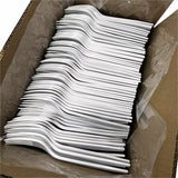 Genuine Joe Heavy-Weight Polypropylene Fork, White, 1000/Carton (GJO30415) Case of 100