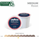 Lavazza K-Cup, Pod, Ground Dolcevita Classico K-Cup Coffee Pods, Medium, Kosher, 4/Carton (GMT0433CT) Case of 88