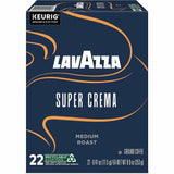Lavazza K-Cup, Pod, Ground Super Crema K-Cup Coffee Pods, Medium, Kosher, 22/Box, 4/Carton (GMT0911CT) Case of 88