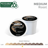 Lavazza K-Cup, Pod, Ground Espresso Italiano K-Cup Coffee Pods, Medium, 4/Carton (GMT0451CT) Case of 88