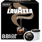 Lavazza K-Cup, Pod, Ground Espresso Italiano K-Cup Coffee Pods, Medium, 4/Carton (GMT0451CT) Case of 88