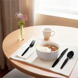 Genuine Joe 4-Piece Heavyweight Utensil Kit, Black, 250 Kits/Carton (GJO58932) Case of 250