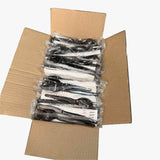 Genuine Joe 6-Piece Heavyweight Utensil Kit, Black, 250 Kits/Carton (GJO58933) Case of 250