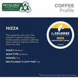 La Colombe K-Cup, Pod, Ground Nizza K-Cup Coffee Pods, Medium, Nizza, Sweet, Honey, 4/Carton (GMT0327CT) Case of 80
