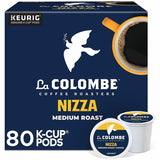 La Colombe K-Cup, Pod, Ground Nizza K-Cup Coffee Pods, Medium, Nizza, Sweet, Honey, 4/Carton (GMT0327CT) Case of 80