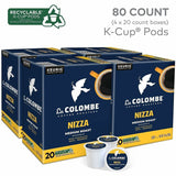 La Colombe K-Cup, Pod, Ground Nizza K-Cup Coffee Pods, Medium, Nizza, Sweet, Honey, 4/Carton (GMT0327CT) Case of 80