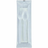 Genuine Joe 4-Piece Heavyweight Utensil Kit, White, 250 Kits/Carton (GJO58930) Case of 250