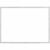 Lorell Aluminum Frame Dry-erase Board, 60" (5 ft) Width x 36" (3 ft) Height, White Styrene Surface, Aluminum Frame (LLR00517) Each