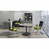 Lorell Magnetic Glass Board, 72" (6 ft) Width x 48" (4 ft) Height, White Glass Surface (LLR55666) Each