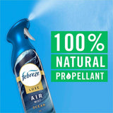 Febreze Air Mist Air Freshener Spray, 8.1 fl oz, Warm Ocean Breeze, 6/Carton (PGC19940) Case of 6