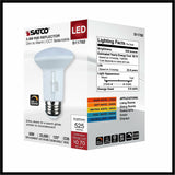 Satco LED R20 Reflector Bulbs, 5.80 W, 50 W Incandescent Equivalent Wattage (SDNS11782) Each