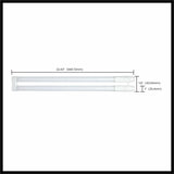 Satco LED Filament U-Bend Bulb, 15 W, 50 W Incandescent Equivalent Wattage, 12/Carton (SDNS18414) Case of 12