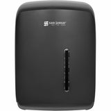 San Jamar Timeless Centerpull Towel Dispenser, Center Pull Dispenser, 12.7" x 9" x 8.8", Plastic, Black (SJMT600BK) Each