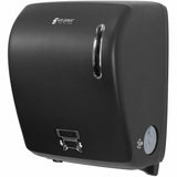 San Jamar Hands-Free Mechanical Towel Dispenser, 15.1" x 11.5" x 9.2", Plastic, Black (SJMT7200BK) Each