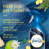 Febreze Air Mist Air Freshener Spray, 8.1 fl oz, Warm Ocean Breeze, 4/Carton (PGC20554) Case of 4