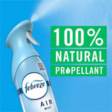 Febreze Air Mist Air Freshener Spray, 8.1 fl oz, Warm Ocean Breeze, 4/Carton (PGC20554) Case of 4