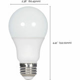 Satco A19 LED Non-Dimmable Bulbs, 100/Carton (SDNS11413) Case of 100
