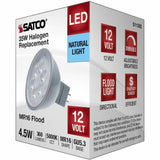 Satco LED MR16 Lightbulb, 4.50 W, 35 W Incandescent Equivalent Wattage (SDNS11395) Each