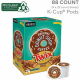 The Original Donut Shop The Original Donut Shop K-Cup, Pod Twix Coffee K-Cups, Light, Twix, Chocolate, Caramel, Kosher, 24 Coffee/Box, 4/Carton (GMT9694CT) Case of 96