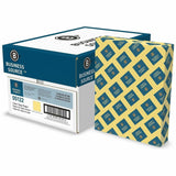 Business Source Multipurpose Color Paper, Letter, 8 1/2" x 11", 20 lb Basis Weight, Canary, 500 Sheets/Ream, 10 Reams/Carton (BSN05122) Case of 5000