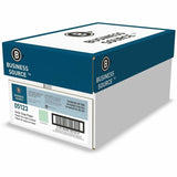Business Source Multipurpose Color Paper, Letter, 8 1/2" x 11", 20 lb Basis Weight, Green, 500 Sheets/Ream, 10 Reams/Carton (BSN05123) Case of 5000