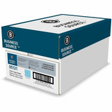 Business Source Multipurpose Color Paper, Letter, 8 1/2" x 11", 20 lb Basis Weight, Blue, 500 Sheets/Ream, 10 Reams/Carton (BSN05121) Case of 5000
