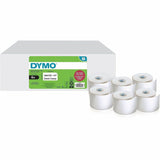 Dymo Multipurpose White Medium Labels, 1500 Total Label(s), DiameterRoll, Direct Thermal, 250/Roll, For Label Printer, 6/Pack (DYM2229753) Pack of 6