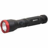 Dorcy Ultra HD Series Flashlight, LED, 800 lm Lumen, 4 x AA, Black, Red  (DCY414331) Each