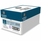 Business Source Multipurpose Color Paper, Letter, 8 1/2" x 11", 20 lb Basis Weight, Orchid, 500 Sheets/Ream, 10 Reams/Carton (BSN11212) Case of 5000