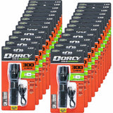 Dorcy 300 Lumen Ultra HD USB Flashlight, 24/Box (DCY414379BX) Box of 24