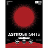Astrobrights Colored Paper, Letter, 8½" x 11", 24 lb Basis Weight, Rover Red, 270 Sheets, 270/Pack (WAU92107) Pack of 270