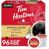 Tim Hortons K-Cup, Pod Original Blend K-Cups, Medium, Kosher, 24 Coffee/Box, 4/Carton (GMT1281CT) Case of 96