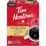 Tim Hortons K-Cup, Pod Original Blend K-Cups, Medium, Kosher, 24 Coffee/Box, 4/Carton (GMT1281CT) Case of 96