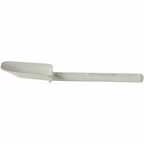 Rubbermaid Commercial 9-1/2" Spoon-shaped Spatula, Clear, 1 Piece(s), Breakroom, Food, Dishwasher Safe (RCP1933WHT) Each