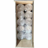 Genuine Joe Lids for 12 oz. Plastic Cold Cups, Polyethylene Terephthalate (PET), Clear, 1000 Lids/Box (GJO58235) Case of 1000