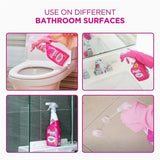 The Pink Stuff Bathroom Foam Cleaner, 25.4 fl oz, Fruity Scent, 10/Carton (RST82383) Case of 10