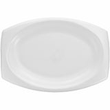 Dart XPS Laminated Foam Platter, White (DCC9PRWQR) Case of 500