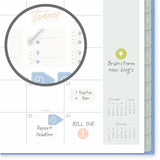 Cambridge Leah Bische Weekly/Monthly Planner, Letter, 8½" x 11", 12-Month, Jan 2027-Dec 2027 (AAGLB55905) Each