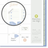 Cambridge Leah Bisch Weekly Monthly Planner, Letter, 8½" x 11", 12-Month, Jan 2027-Dec 2027 (AAGLB56905) Each